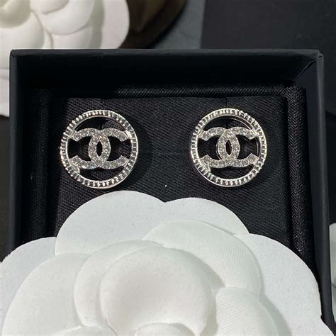 double c chanel earrings replica|chanel double c earrings singapore.